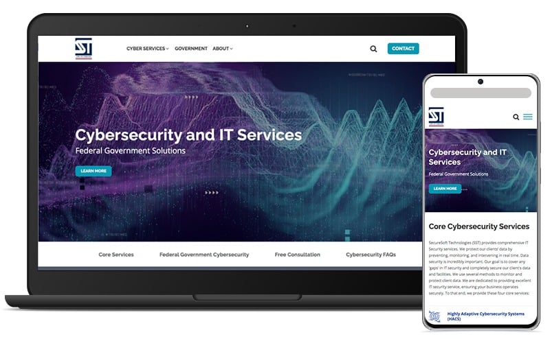 SST Website Design for Government Contractors