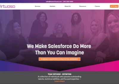 Website Design | B2B | Team Virtuoso