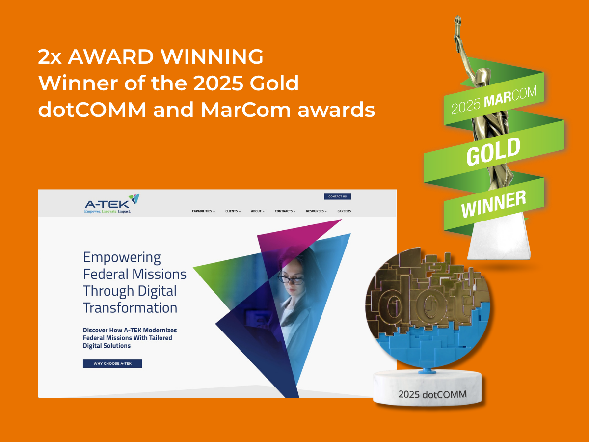 Best Government Contractor website design and development company Hermes Awards 2022