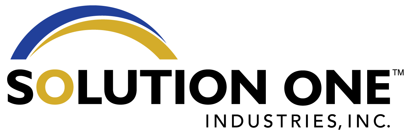Solution One Industiries logo branding for government contractors